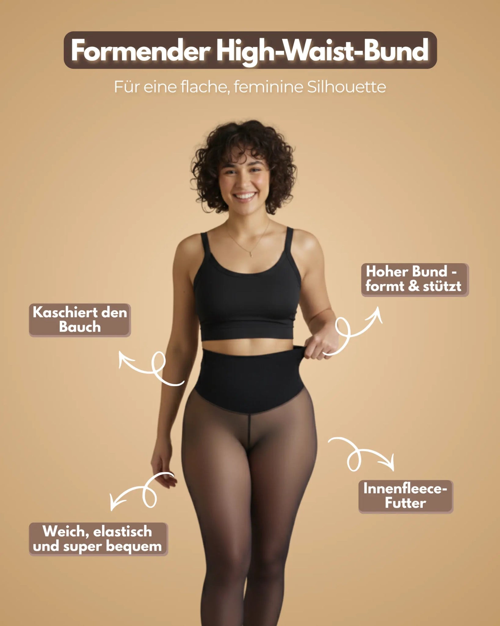 Die Viralen Contour Leggings - Belluna