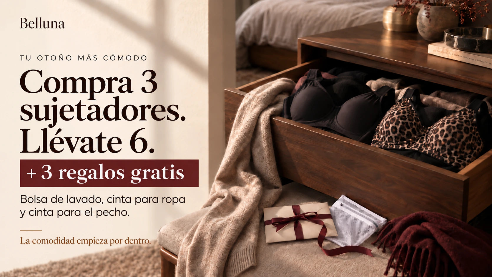 Compra 3 y llévate 3 gratis — 3 regalos gratis