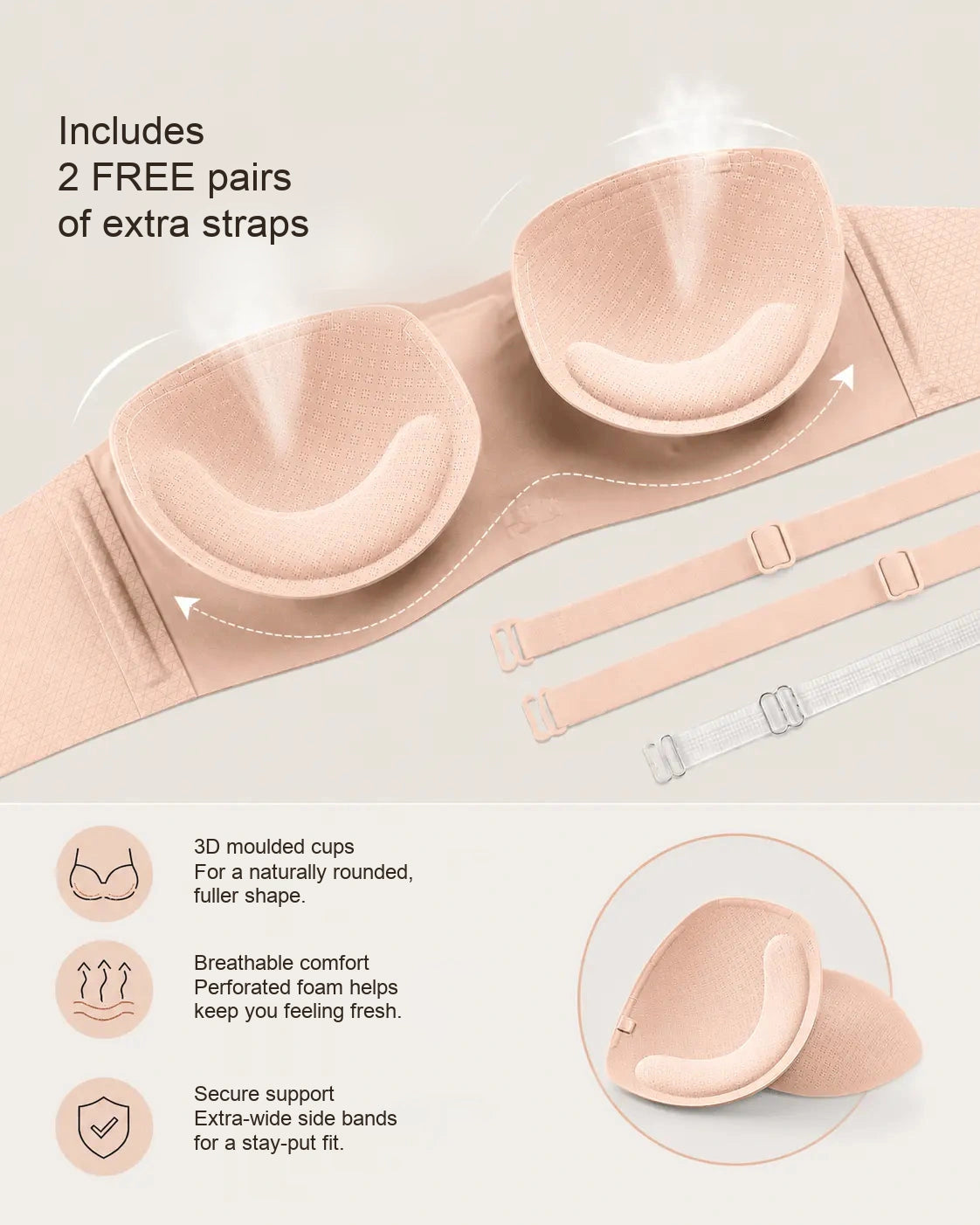 Strapless Comfort Bra