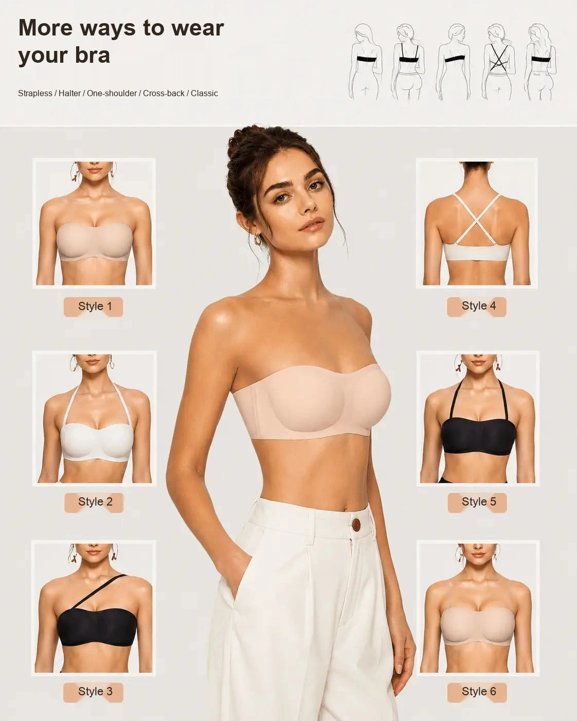 Strapless Comfort Bra