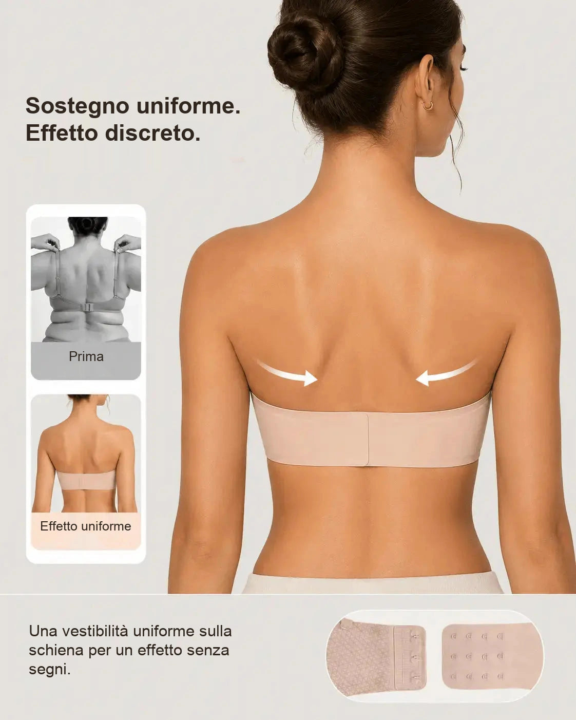 Reggiseno Comfort senza spalline